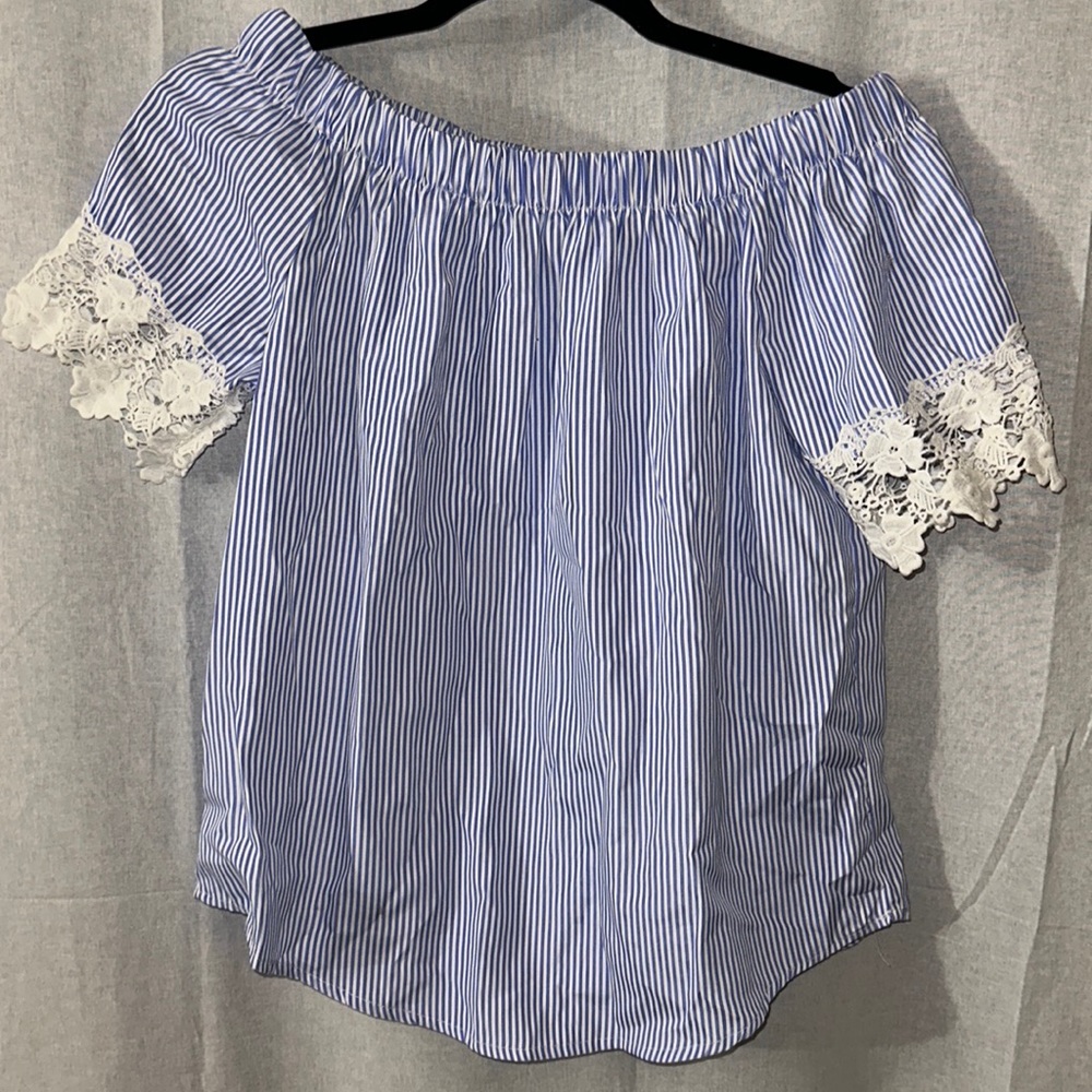 Cute off the shoulder blouse